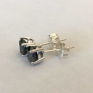 Set of Black Diamond Earrings